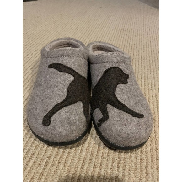 L.L. Bean Shoes - LL Bean Daybreak Scuffs Motif Women's 7M Slippers Mules Taupe Brown Dog